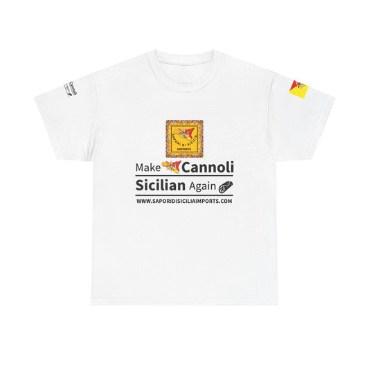 Make Cannoli Sicilian Again T-shirt