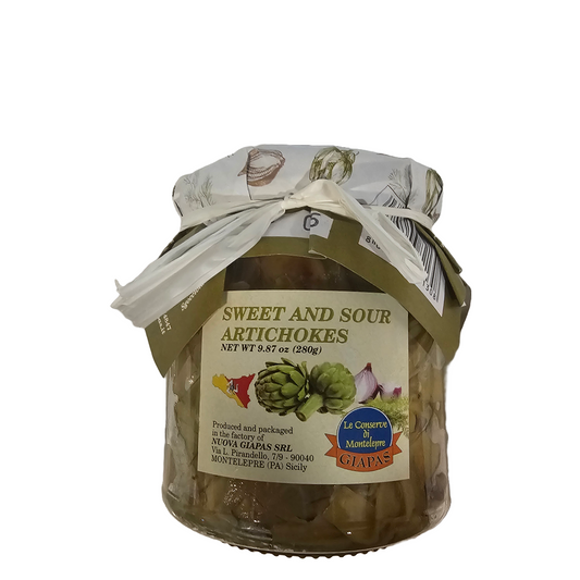 Le Conserve di Montelepre Giapas Sicilian Sweet & Sour Artichoke 280gr