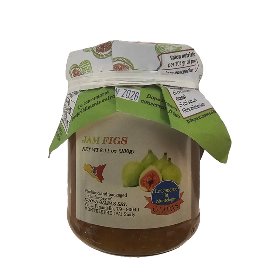 Le Conserve Di Montelepre Giapas Sicilian Fig Jam "Confettura di Fichi"
