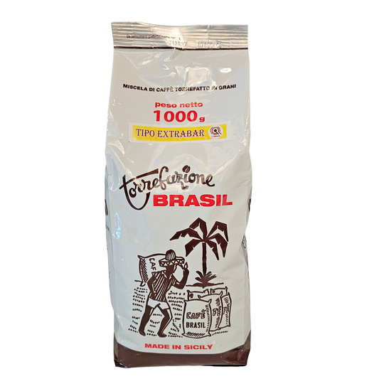 Caffè Brasil Sicilian Espresso beans Extra 2.2 lb bag - 1Kg