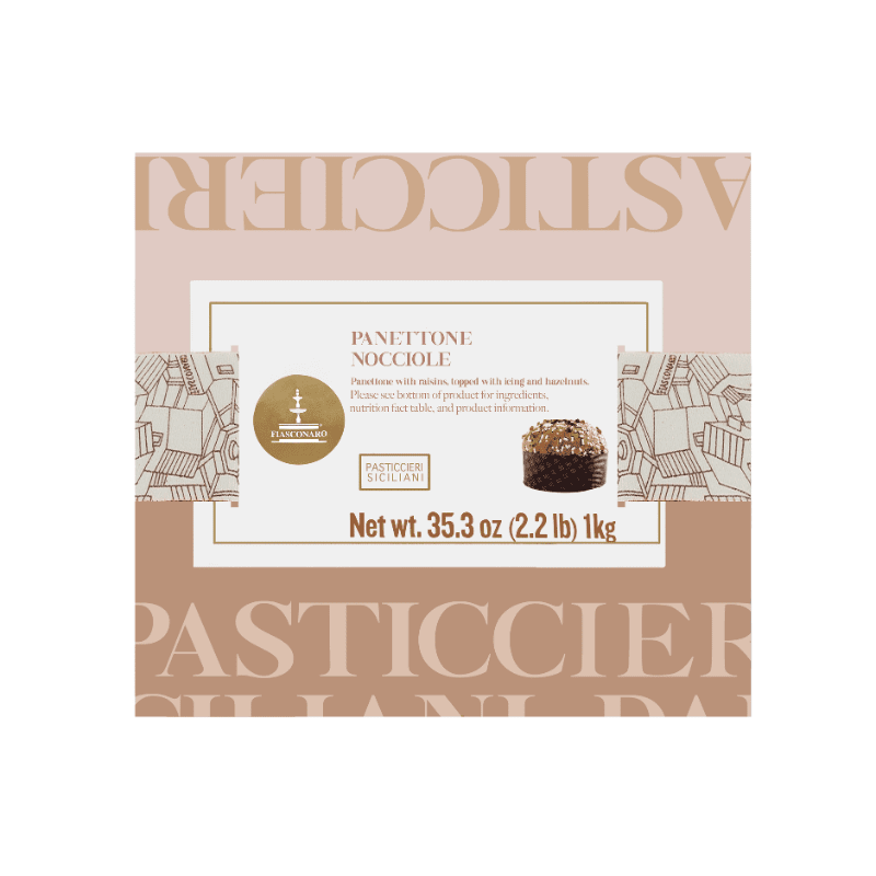 Fiasconaro Nocciole Panettone, 2.2 lbs