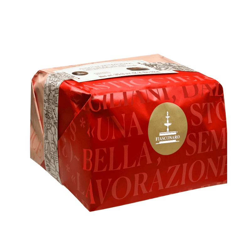 Fiasconaro Classic Italian Panettone Christmas Cake, 2.2 lbs