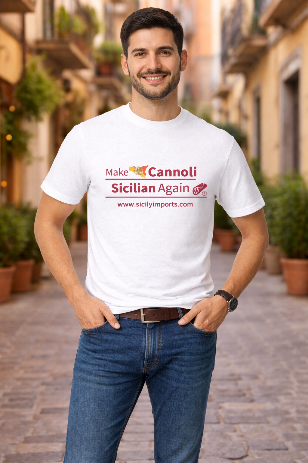 "Make Cannoli Sicilian Again" T-Shirt
