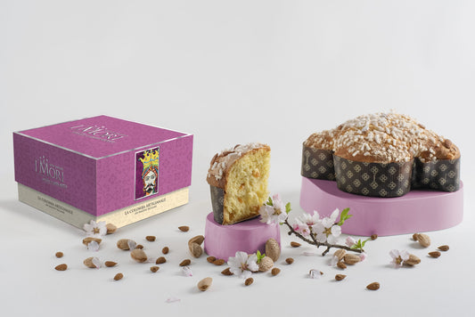 Colomba artigianale I Mori mandorlata – Linea Mille e una notte 1Kg-2.2Lb Made in Sicily