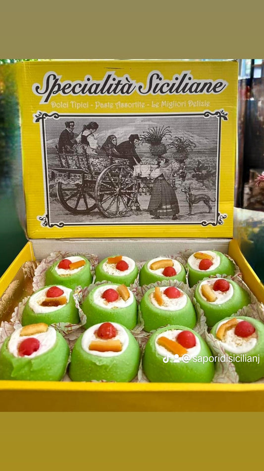 Sicilian Cassatine 4-4oz Made in Sicily