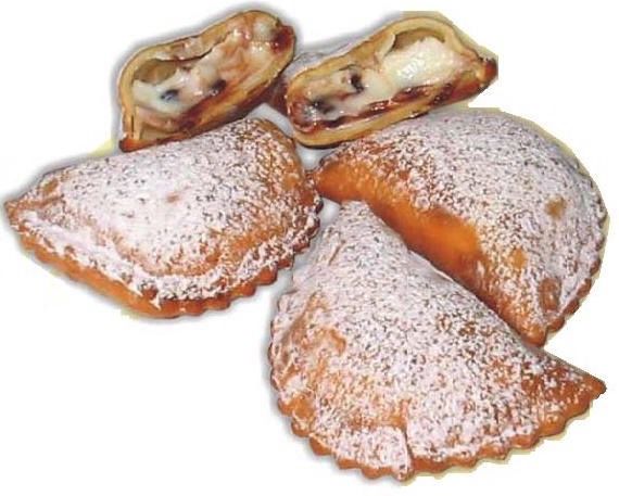 Sicilian Cassatelle  4-4oz ( ready to cook) Made in Sicily