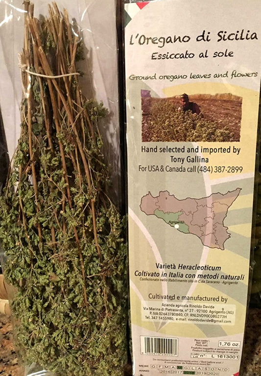 SIcilian Oregano in a bunch