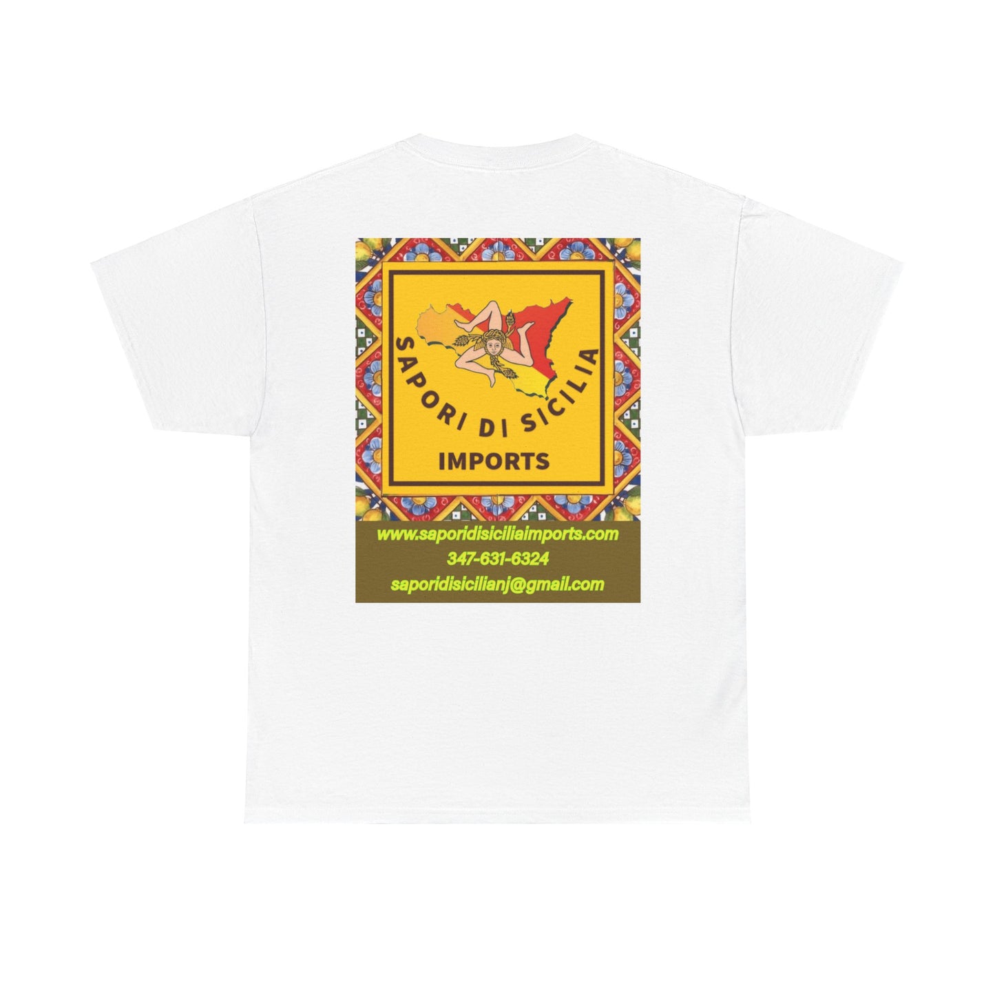 Make Cannoli Sicilian Again Siciliano Unisex Heavy Cotton Tee