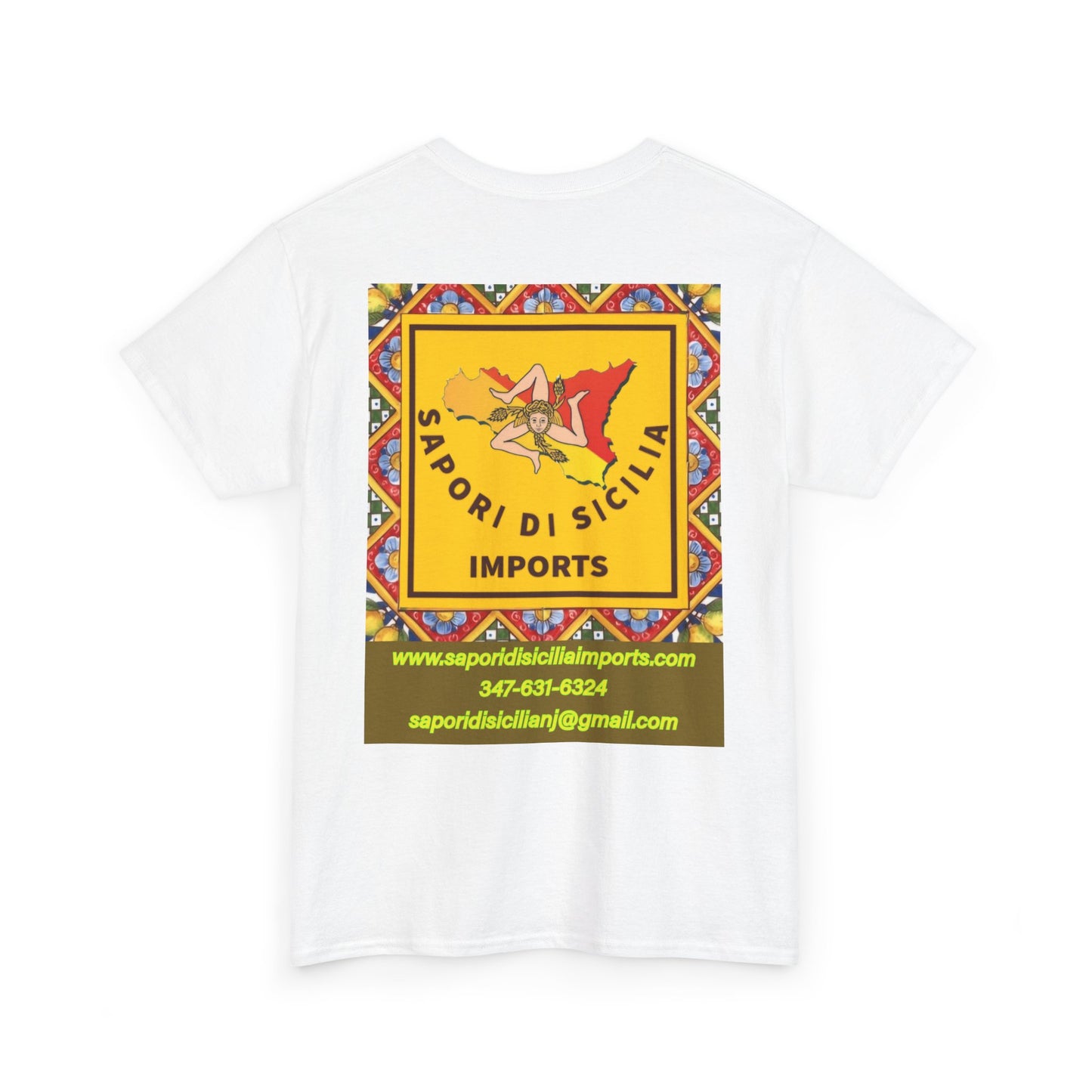 Make Cannoli Sicilian Again Siciliano Unisex Heavy Cotton Tee