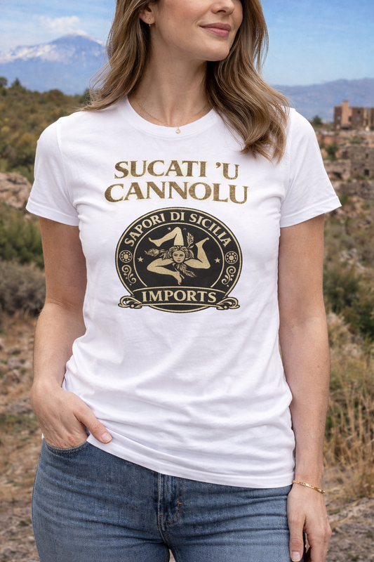 "Sucati Ú Cannolu" T-Shirt