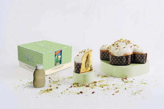 Colomba artigianale I Mori Pistachio Cream – Linea Mille e una notte 1Kg-2.2Lb Made in Sicily