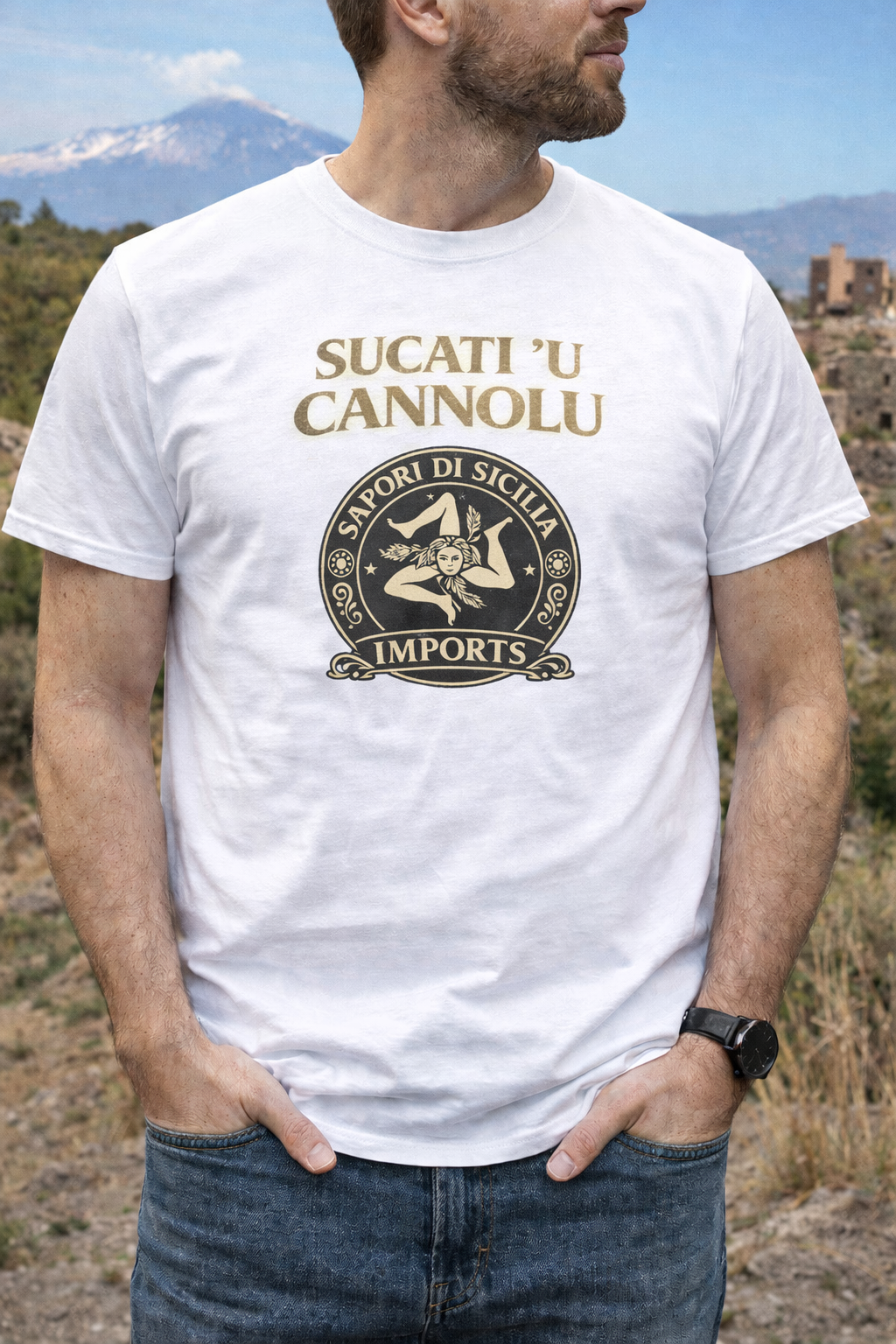 "Sucati Ú Cannolu" T-Shirt