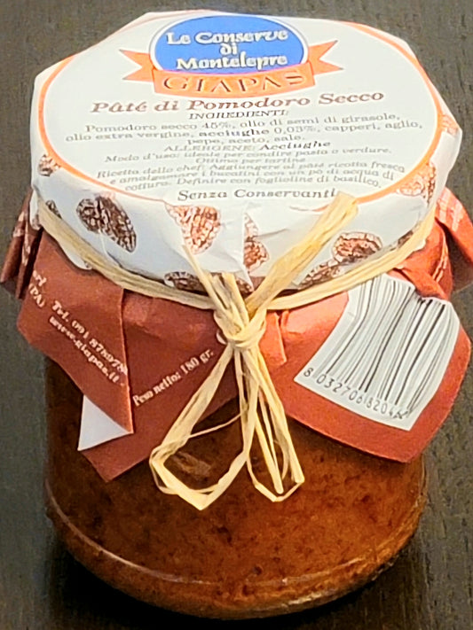 Giapas Le Conserve Di Montelepre Sicilian Sun-dried Tomato Paté