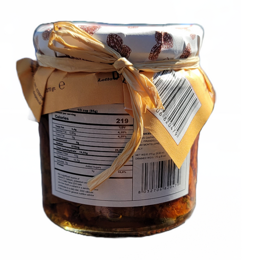Le Conserve Di Montelepre Giapas Sicilian Sun Dried Tomatoes in Oil