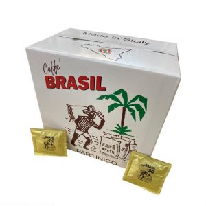 Caffè Brasil Sicilian E.S.E. Espresso pods 150 pods