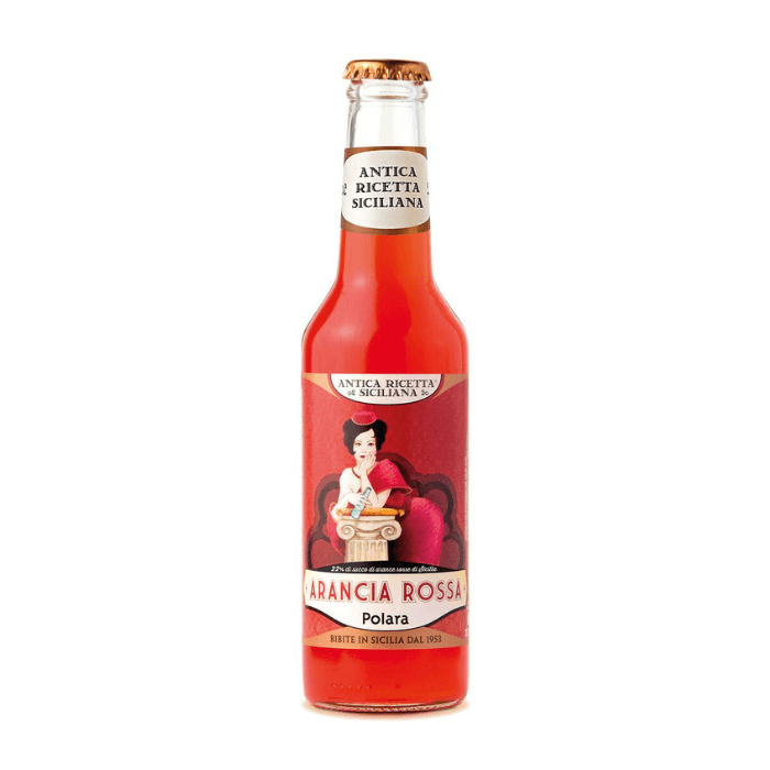 A' Siciliana - Aranciata di Sicilia (Sicily Blood Orange Soda