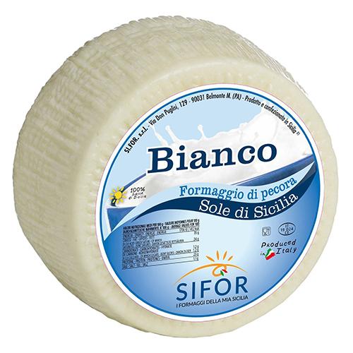 Sifor Sfizioso Primo Sale Sicilian Pecorino Bianco Cheese, 1 lb.